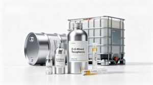 Sample & bulk packaging for D-δ-Mixed Tocopherols