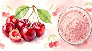 Fresh acerola cherry fruit raw material source