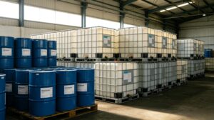 Export packaging steel drum and IBC tank for bulk plant-based squalene raw material
