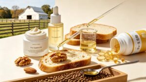 D-α-Tocopherol CAS 59-02-9 natural Vitamin E oil raw material for food cosmetic feed supplement