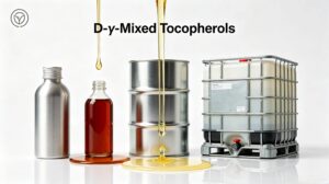 D-γ-Mixed Tocopherols bulk oily liquid food feed grade natural antioxidant 
