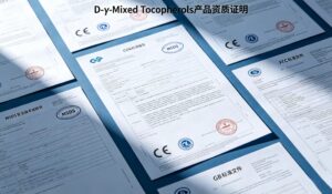 COA MSDS certification D-γ-Mixed Tocopherols FCC GB1886.233