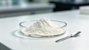 Off-white fine powder of Chromium Glycinate CAS 68891-98-5, food grade chelated chromium raw material for dietary supplements
