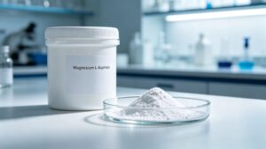agnesium L-Aspartate white crystalline powder, food grade chelated magnesium raw material