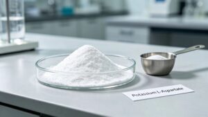 Fine white powder Potassium L-Aspartate CAS 14007-45-5, food grade organic chelated potassium raw material 