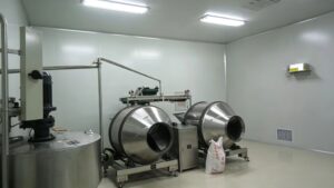GMP standardized production workshop for manufacturing high purity Zinc L-Aspartate raw material