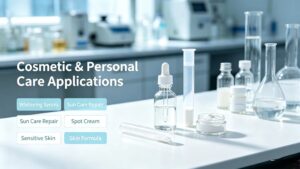 Application scene of Ascorbyl Glucoside AA2G for whitening serum, sunscreen and sensitive skin cosmetics