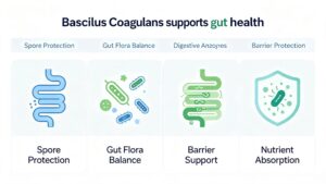 Self-owned fermentation production workshop for manufacturing high activity Bacillus Coagulans spore probiotic powder