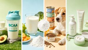 Wide application of BCAA powder in sports supplements, food, cosmetics and animal feed industry