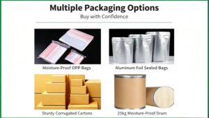  DL-Alanine multiple packaging options, moisture-proof OPP bags, aluminum foil sealed bags, sturdy cartons and 25kg drums, export packaging for global buyers