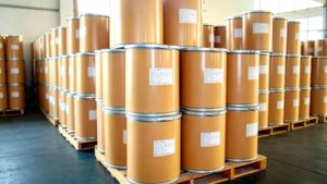25kg fiber drums DL-Methionine bulk stock factory warehouse ready for ocean shipment worldwide