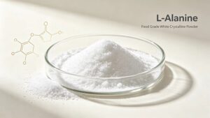 Food Grade L-Alanine White Crystalline Powder CAS 56-41-7 Food Additive Raw Material