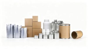 Various export packaging for Glucosylglycerol Glycoin: 1kg aluminum foil bag, 25kg fiber drum, plastic bottle and metal tank bulk packing