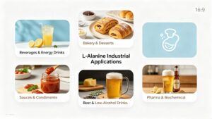 L-Alanine Application Scenarios For Beverage Bakery Wine Condiment Pharma Industry