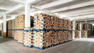 Large bulk stock L-Arginine 25kg export paper drums factory warehouse sea transportation