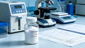 Factory lab HPLC quality inspection for L-Isoleucine, batch consistency test, COA and MSDS export certification