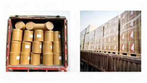 25kg fiber drum packaging of L-Ornithine Hydrochloride, factory bulk stock and shipment for global export