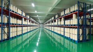 Factory warehouse stock of L-Theanine raw material, sufficient inventory for global bulk export