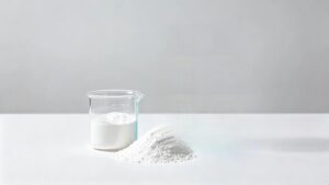 Feed grade L-Threonine white crystalline powder sample, high purity amino acid raw material