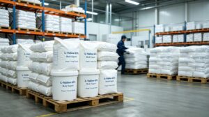  L-Valine factory bulk export storage and neutral packing