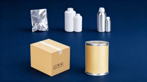 Custom packaging solutions for 5-Aminolevulinic Acid Phosphate, foil bag, plastic bottle, aluminum can, export drum
