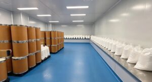 Clean warehouse storage of Alpha-Ketoglutarate Acid AKG, professional export packaging, sufficient inventory for global bulk orders