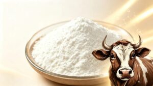 Bovine Collagen Peptide raw powder, food‑grade cosmetic healthcare raw material