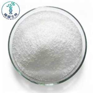 High purity Calcium Pyruvate powder in glass petri dish, supplement raw material