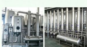 Modern stainless steel extraction and concentration production equipment for NMN raw material, clean pharmaceutical grade workshop, bulk manufacturing capacity