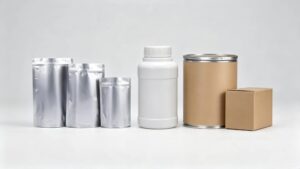 Various export packaging for O-Phospho-L-serine, aluminum foil bag, plastic bottle, fiber drum