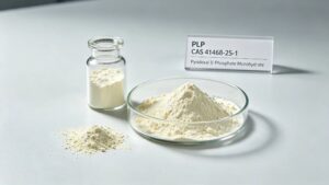 Molecular structure formula of Pyridoxal 5'-Phosphate monohydrate PLP CAS 41468-25-1