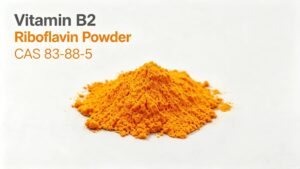 Vitamin B2 Riboflavin CAS 83‑88‑5 fine orange‑yellow powder raw material