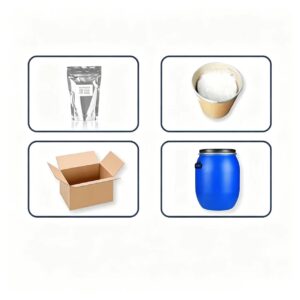 Multiple packaging options for corn oligopeptides powder: foil bag, fiber drum, carton box, plastic barrel 